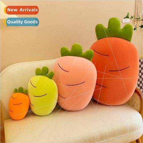 Colorful radish plush toys pillow queen cloth doll bed clip