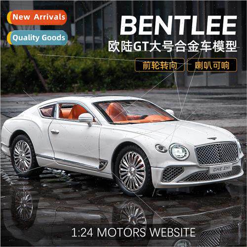 1:24 Large Bentley Continental GT Coupe alloy car model simu