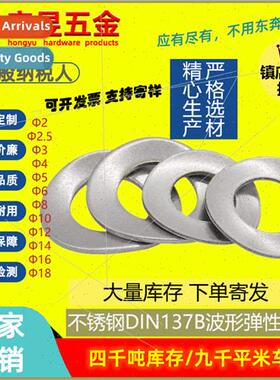 DIN 137B Wavem elastic washers 304 M3 M4 M5 M6 M8 M10 M12