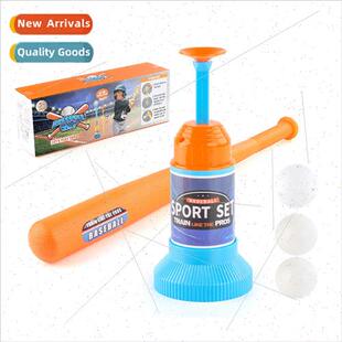 Children Baseball Launcher Playset Indoor Sports Outdoor Spo
