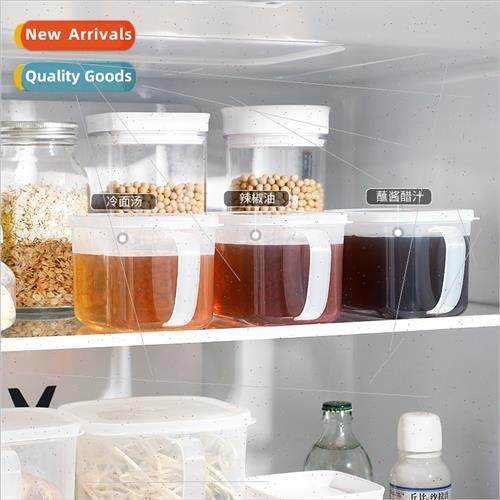 483New Products Organizer wh Handle Transparent Box Refriger