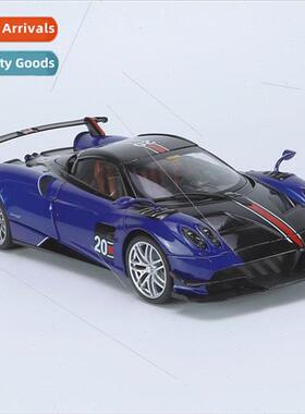 1/18 Pagani Hua Ya alloy car model sound light steering thre
