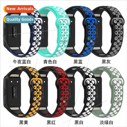 适用huawei bracelet 6 dual color strap honor b6 honor b6 rub