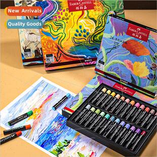 Heavy Color Oil Paint Stick Set Stencil 24 Colors Art Studen