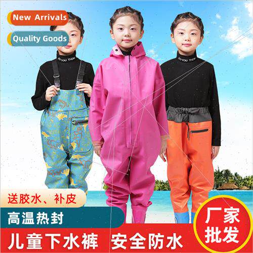 Solid color kindergarten play sclothes waterpropants wh boot