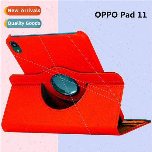 适用OPPO Realme Tablet Case pad2 rotating st11 inch leather
