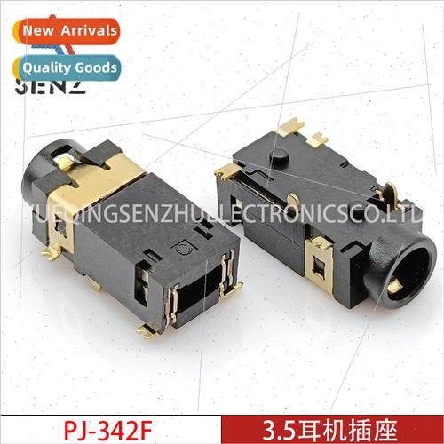 3.5mm headphone socket PJ-342F front plug rear patch diagona