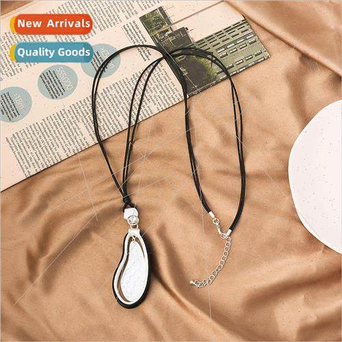 New Necklace Europe Vintage mple Geometric Premium Ins Sweat