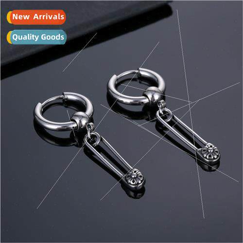 Paper clip new earrings earrings earrings buckle earrings re
