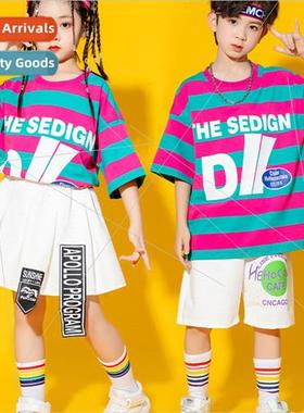 Childrens cheerleading permance unims June 1 Games opening c