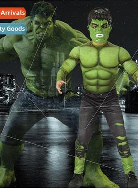 Hulk Costume Kids Cosplay Hulk Superhero Avengers Party Stag