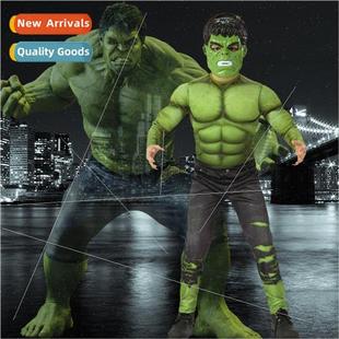 Hulk Costume Kids Cosplay Hulk Superhero Avengers Party Stag