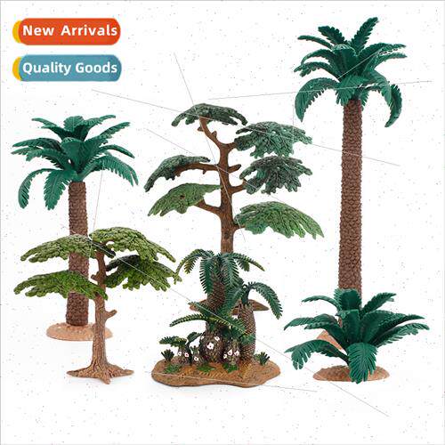 Grass Palm Tree Coconut Tree Sandbox Scene Tree Model Garden