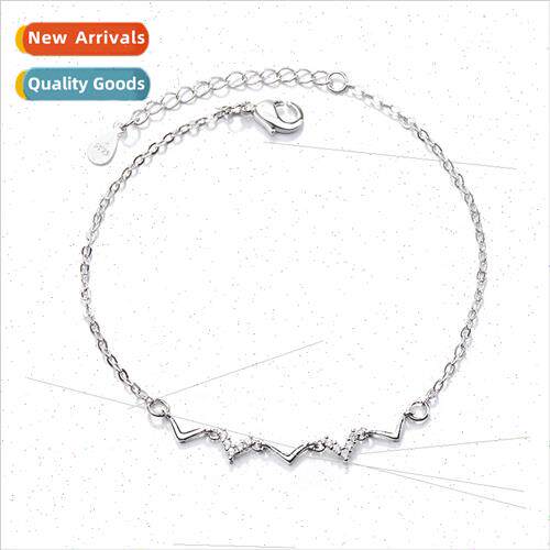 Mori fresh heartbeat frequency lightning folded bracelet fem