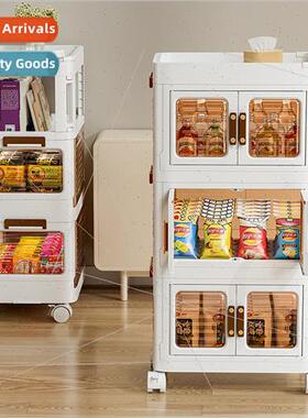 Floor-to-ceiling movable wh wheels living room kchen trolley