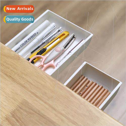 Under Desk Small Drawer Organizer Under Desk Hidden Sticky P