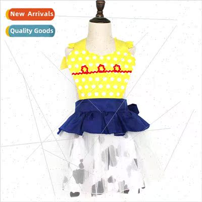 Childrens creative quirky personalized apron fashionable cut