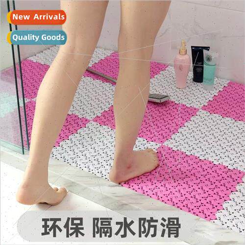 Multi-color patchwork mats bathroom -slip mats toilet bathro