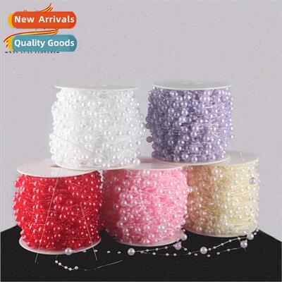 Flower bouquet accessories pearl chain pearl fixed pin hbouq