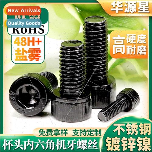 304 cup head bolts M6 hexagon socket head screws zinc plated