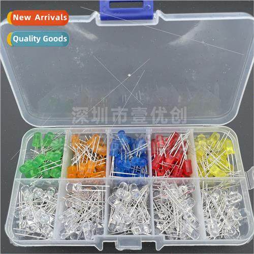 200pcs 5mm whe hair red hair green yellow orange blue transp