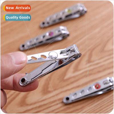 Household nail clippers stainless steel round handle nail cl