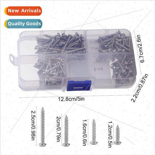 304 -tapping screws set cross round head tapping screws M3 p