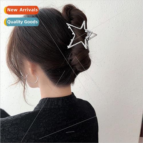 Pentagram metal scrunchies star hair scrunchies simple summe