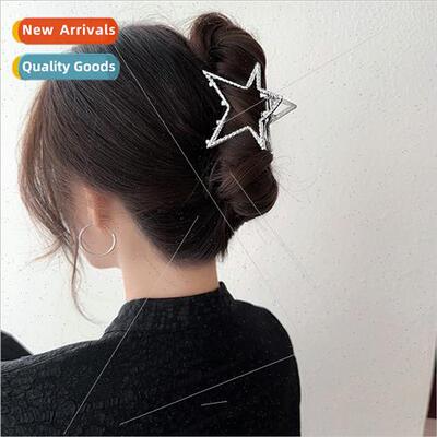 Pentagram metal scrunchies star hair scrunchies simple summe