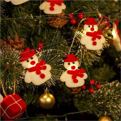 New Muppet lights string santa claus snowman elk color light