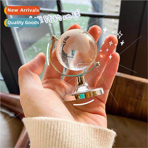 mple ins mini globe girl heart creative desktop ornaments tr