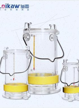 Plexiglass water sampler lake river sewage sampling bucket w