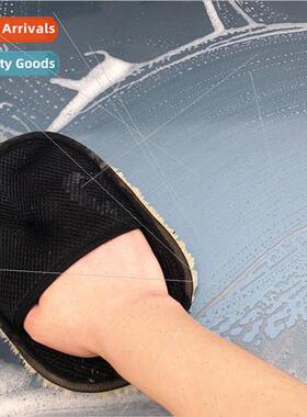 Wool Car Wash Gloves Scrubbing Waxing Gloves Cleaning Polish