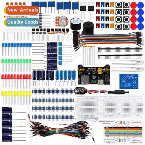 Components适用UNO R3 Components Starter Kit Resistor Capacit
