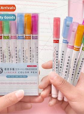 Flower Contour Pen Student Handbook Curve Pen ery Thick Scra