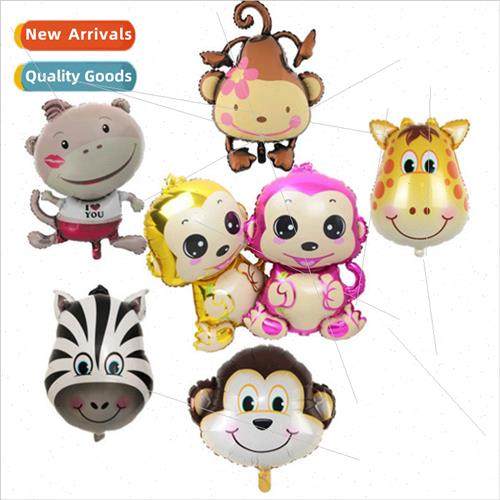 Children cartoon toy monkey light balloon Monkey upside down