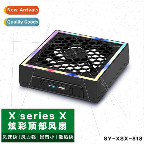 xbox series x top cooling fan xsx console cooler rgb color l