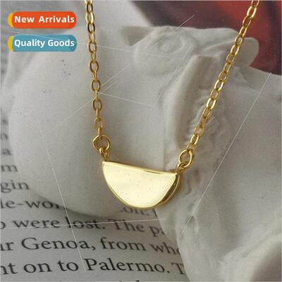 s925 silver necklace creative geometric necklace female new