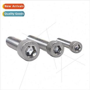 cylindrical stainless steel bolts head 201 socket 304