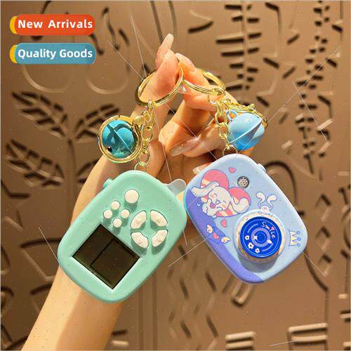Puzzle light-emting game machine creative couple bag pendant