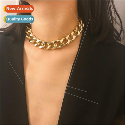 Necklaces Chunky Chain mple Vintage Sweater Chain Creative G