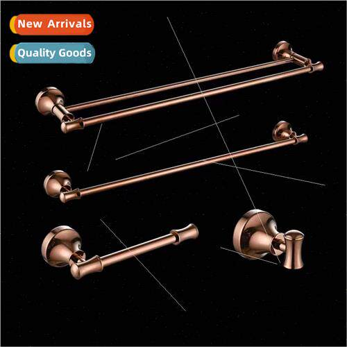 Europe towel rack bath towel rack gold bathroom hardware pen