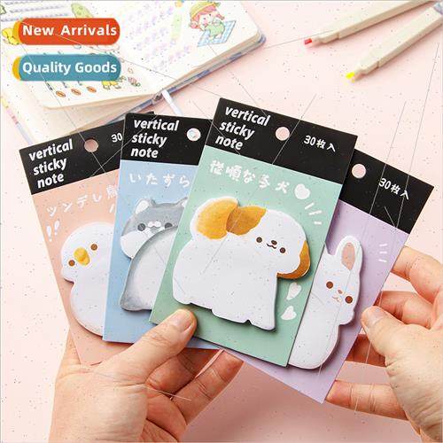 Shaped sticky notes ins Korea cartoon sticky notes creative