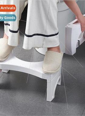 Folding toilet stool squatting stool cushion footstool pregn