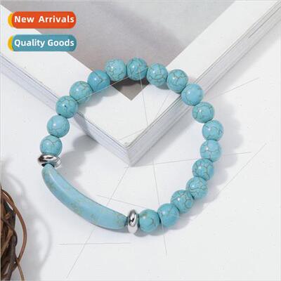 Bracelet Fashion Handmade Beaded Stone Turquoise Stch Bracel