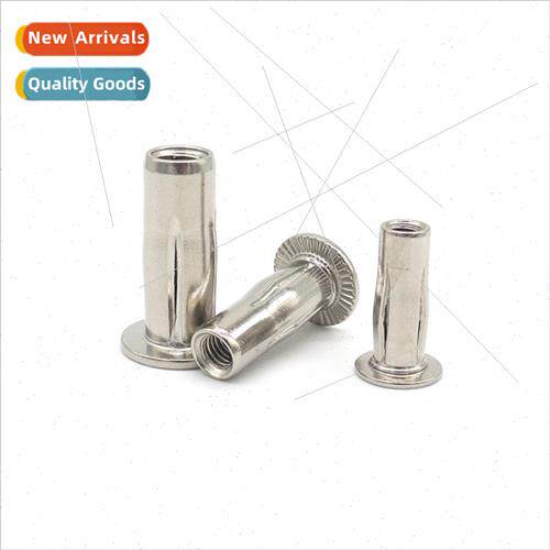 304 Lantern Rivet Nut Slotted Rivet Nut M5 M6 M8 Extended Pe