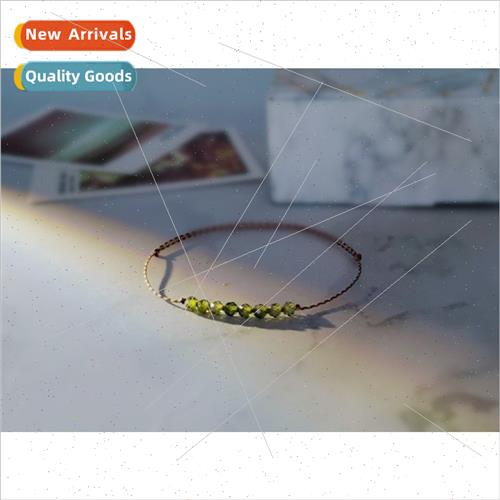 Spring River olive green zircon crystals sparkling lerary we