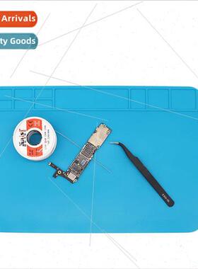 Computer cell phone repair workbench repair heat  mat licone