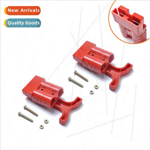 50A battery red forklift bipolar plug适用Anderson charging p