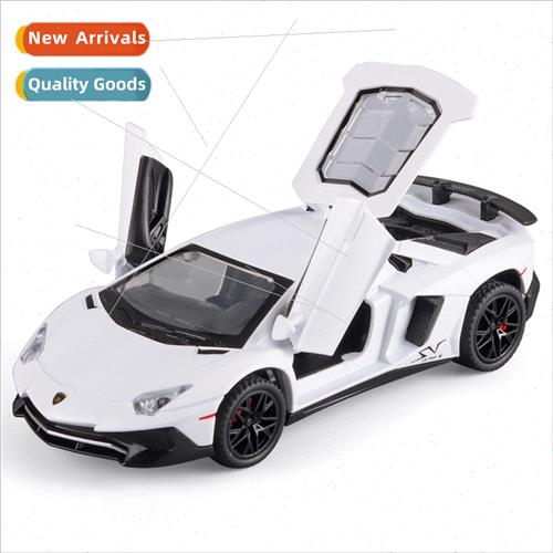 1:32 Lambo LP750J Alloy Car Model ghted Rebound Door Opener